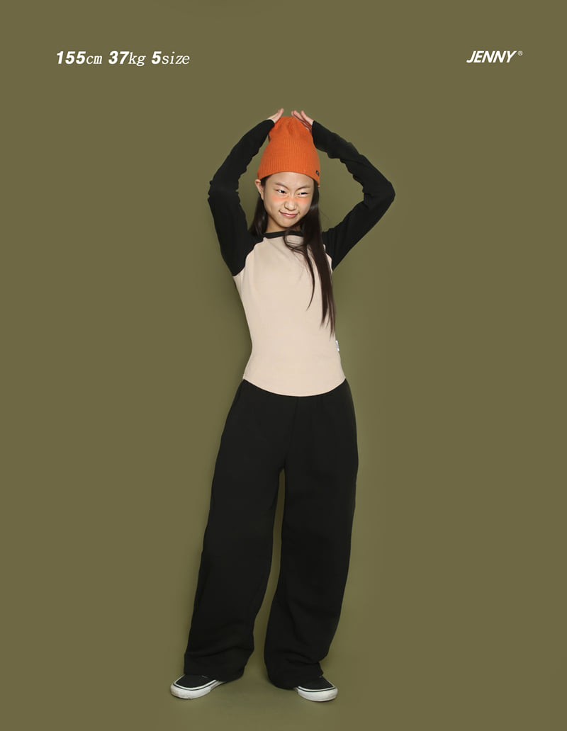 Jenny Basic - Korean Children Fashion - #fashionkids - Leave Straight Pants - 4