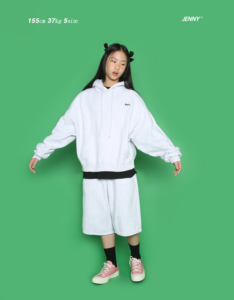 Jenny Basic - Korean Children Fashion - #kidsstore - Jay Embroidery Hoodie - 3