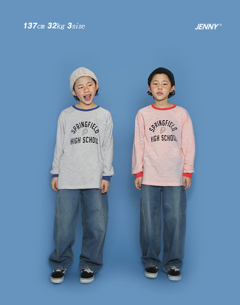 Jenny Basic - Korean Children Fashion - #kidsstore - 2502 Cut Denim Pants 2-3 - 3