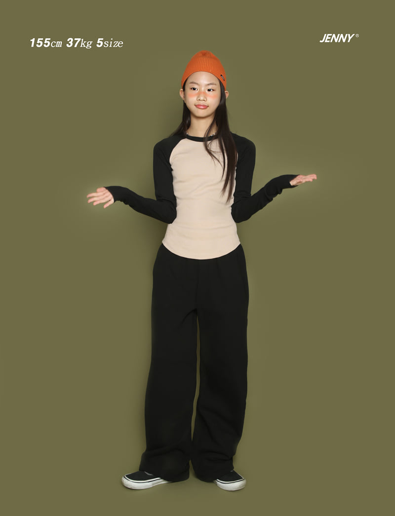 Jenny Basic - Korean Children Fashion - #kidzfashiontrend - Leave Straight Pants - 6