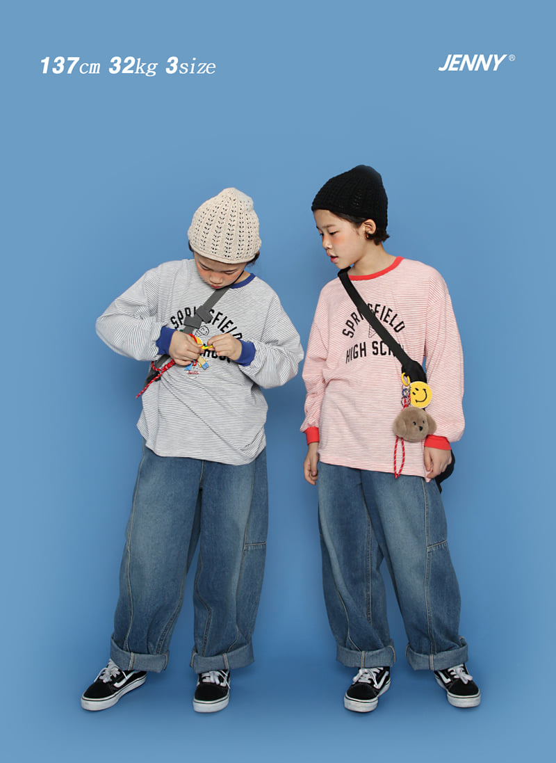 Jenny Basic - Korean Children Fashion - #kidsstore - 2502 Cut Denim Pants 2-3 - 4