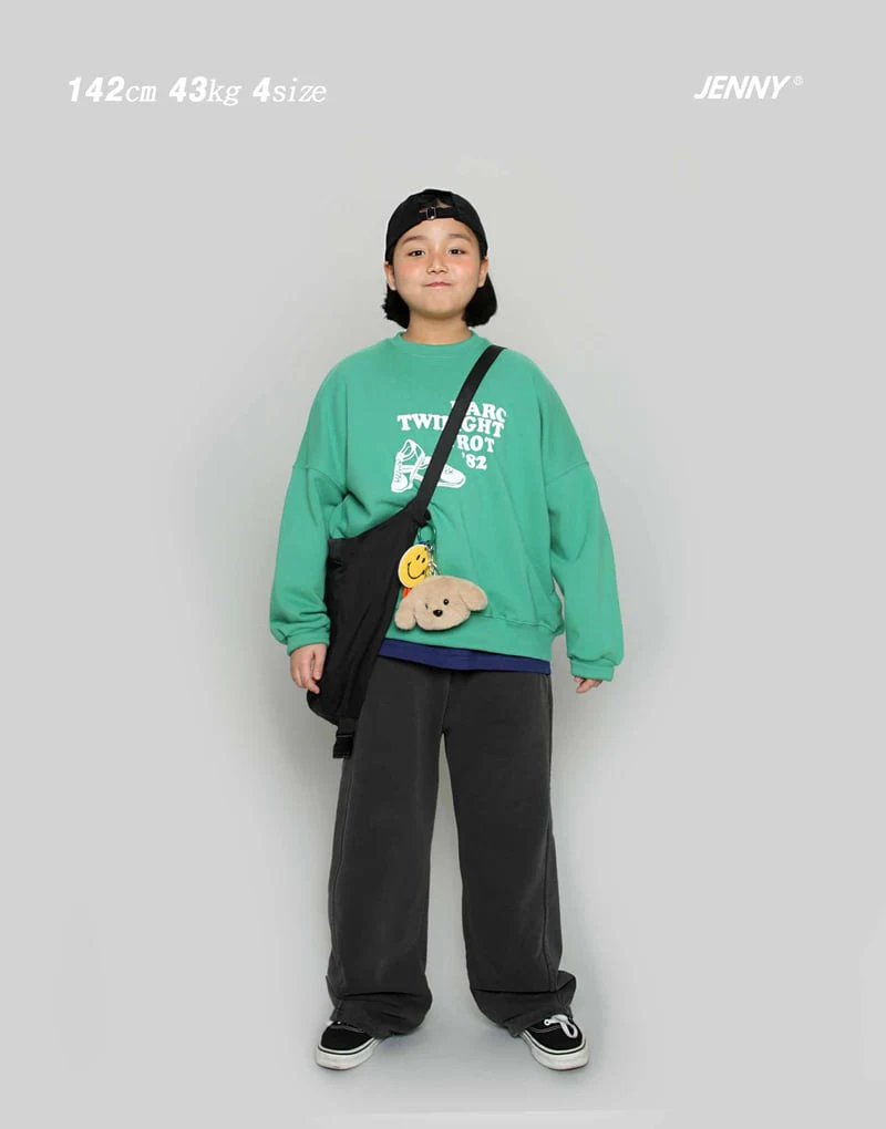 Jenny Basic - Korean Children Fashion - #magicofchildhood - Trot Collar Sweatshirts Small - 2