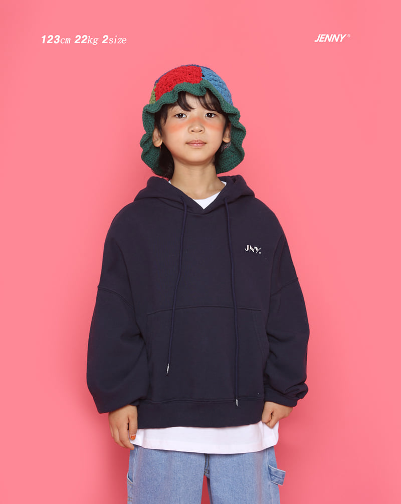 Jenny Basic - Korean Children Fashion - #minifashionista - Jay Embroidery Hoodie - 8