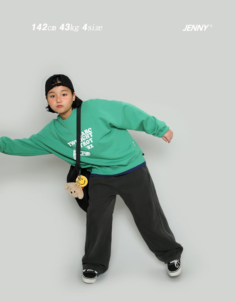 Jenny Basic - Korean Children Fashion - #magicofchildhood - Trot Collar Sweatshirts - 4
