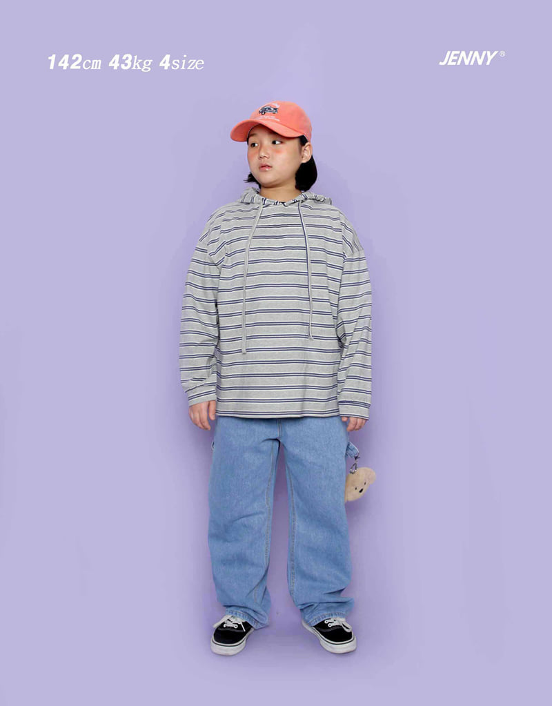 Jenny Basic - Korean Children Fashion - #prettylittlegirls - Link Denim Pants - 7