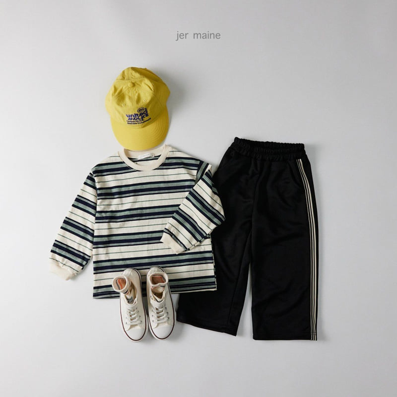 Jermaine - Korean Children Fashion - #designkidswear - CT Multi Stripe Tee - 3