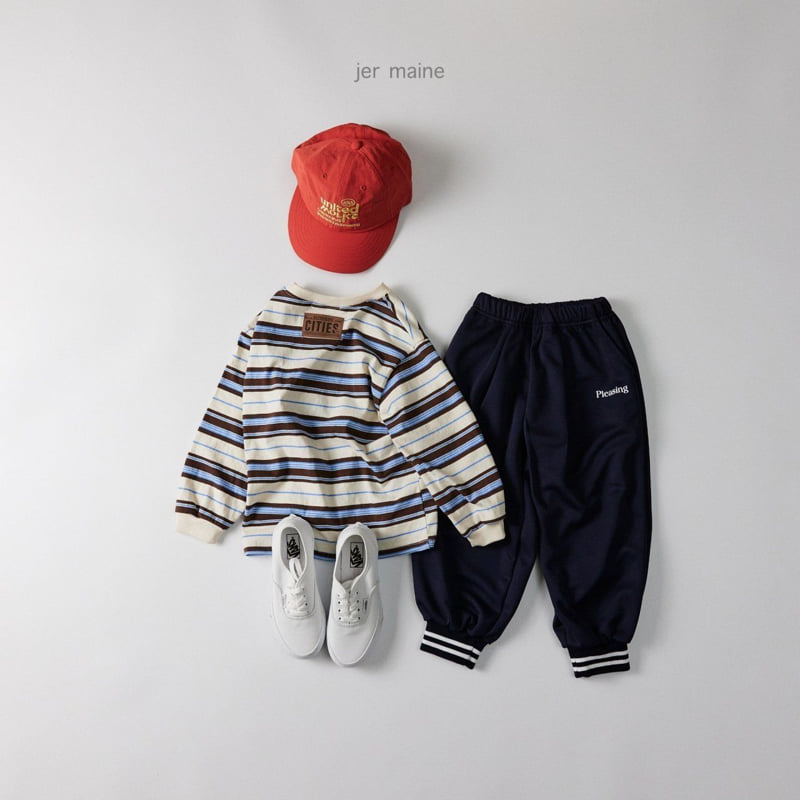 Jermaine - Korean Children Fashion - #designkidswear - CT Multi Stripe Tee - 4