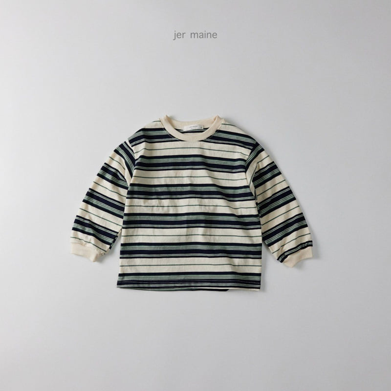 Jermaine - Korean Children Fashion - #kidsshorts - CT Multi Stripe Tee - 6