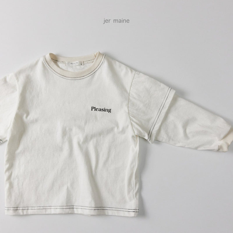 Jermaine - Korean Children Fashion - #kidzfashiontrend - Flexing Layered Tee - 9