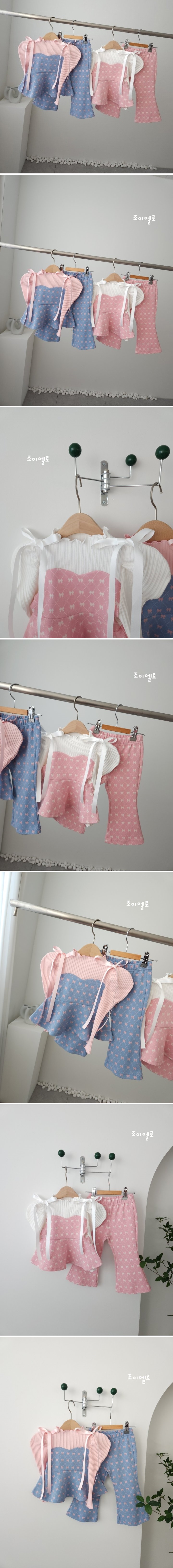 Joy ello - Korean Children Fashion - #kidsshorts - Ribbon Diamond Set