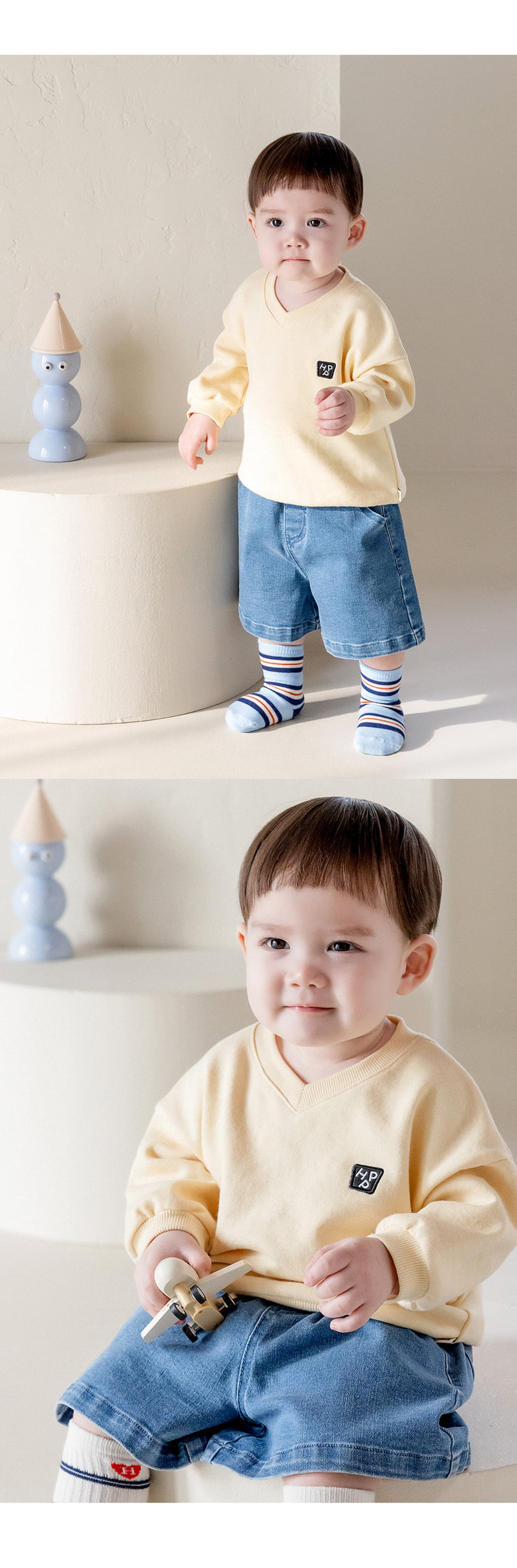 Kids Clara - Korean Baby Fashion - #babyboutique - Teddy Baby Sweatshirts - 5