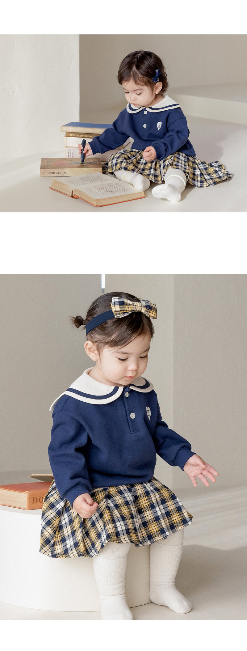 Kids Clara - Korean Baby Fashion - #babyboutique - Erin Baby Pleated Skirt - 3