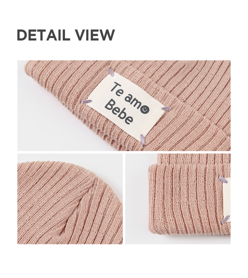 Kids Clara - Korean Baby Fashion - #babyboutique - Xeno Ribbed Baby Beanie - 7