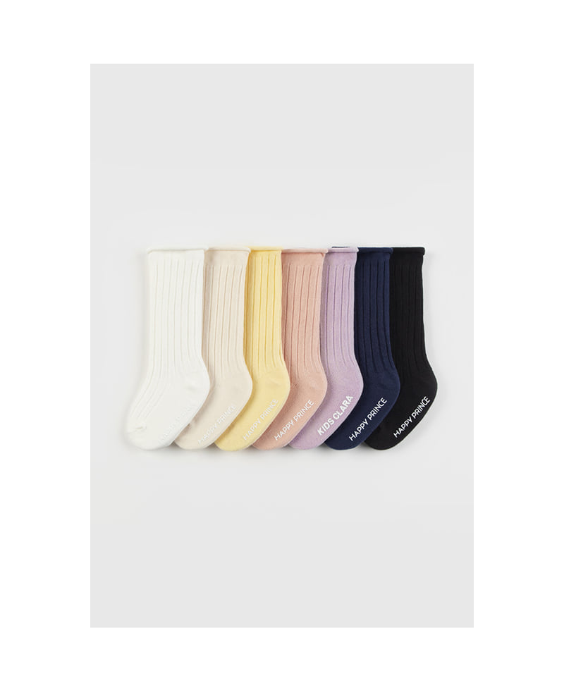 Kids Clara - Korean Baby Fashion - #onlinebabyshop - Mako Rolling Baby Knee Socks (set of 5) - 4