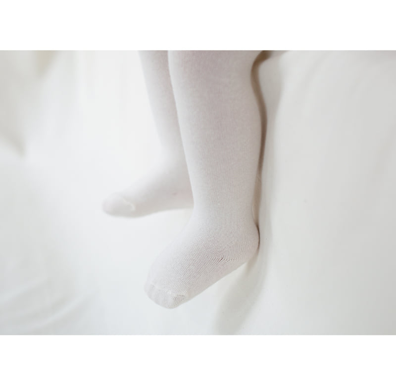Kids Clara - Korean Baby Fashion - #babyboutique - Cozy Plain Baby Tights (set of 5) - 3