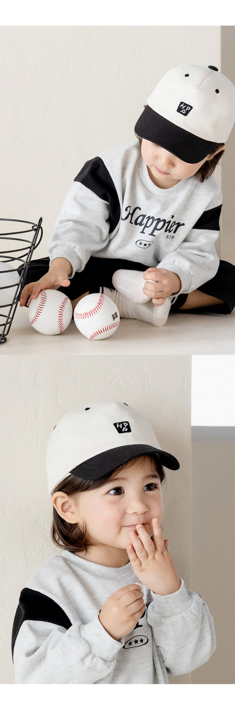 Kids Clara - Korean Baby Fashion - #onlinebabyshop - HPP Baby Ball Cap - 4