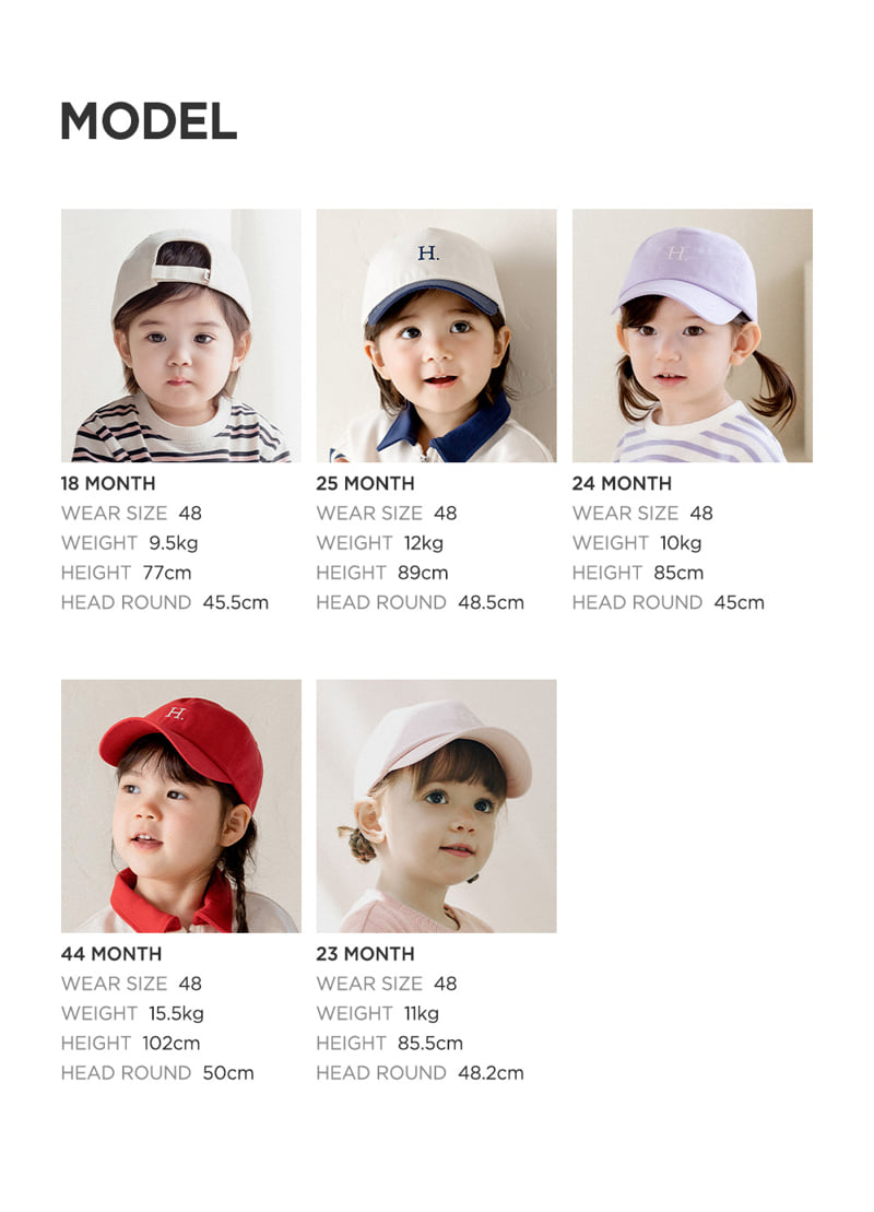 Kids Clara - Korean Baby Fashion - #babyboutique - Haring Baby Ball Cap - 12