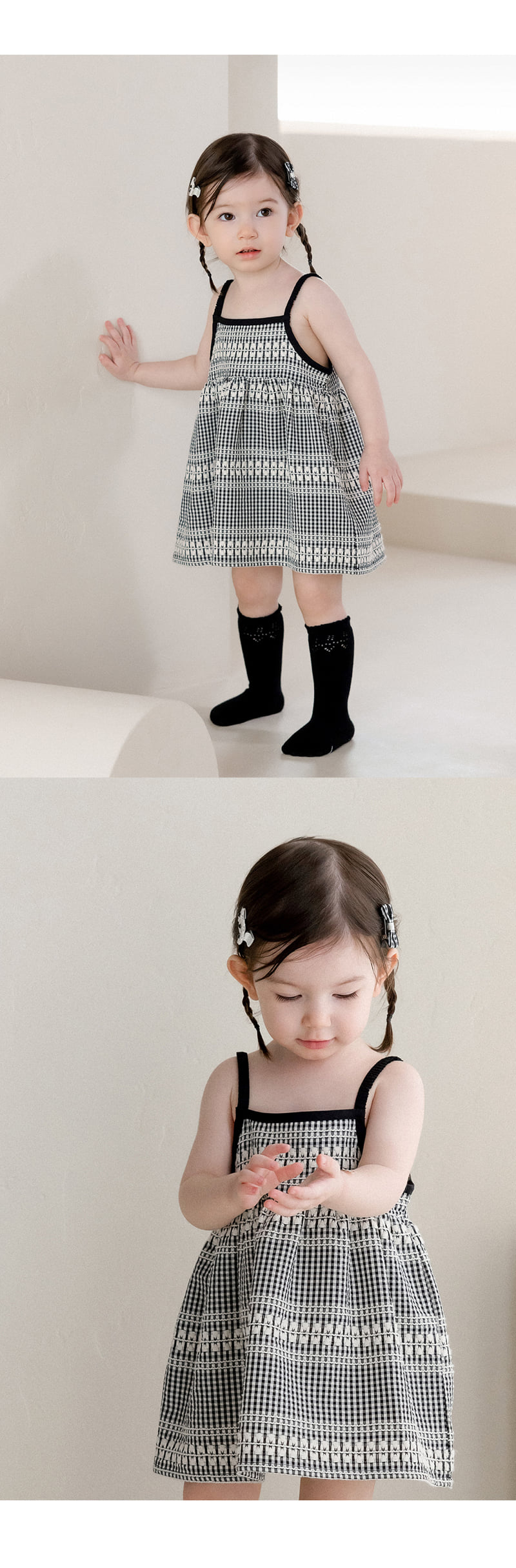 Kids Clara - Korean Baby Fashion - #babyboutique - Flori Bustier Mini Baby One-piece - 5
