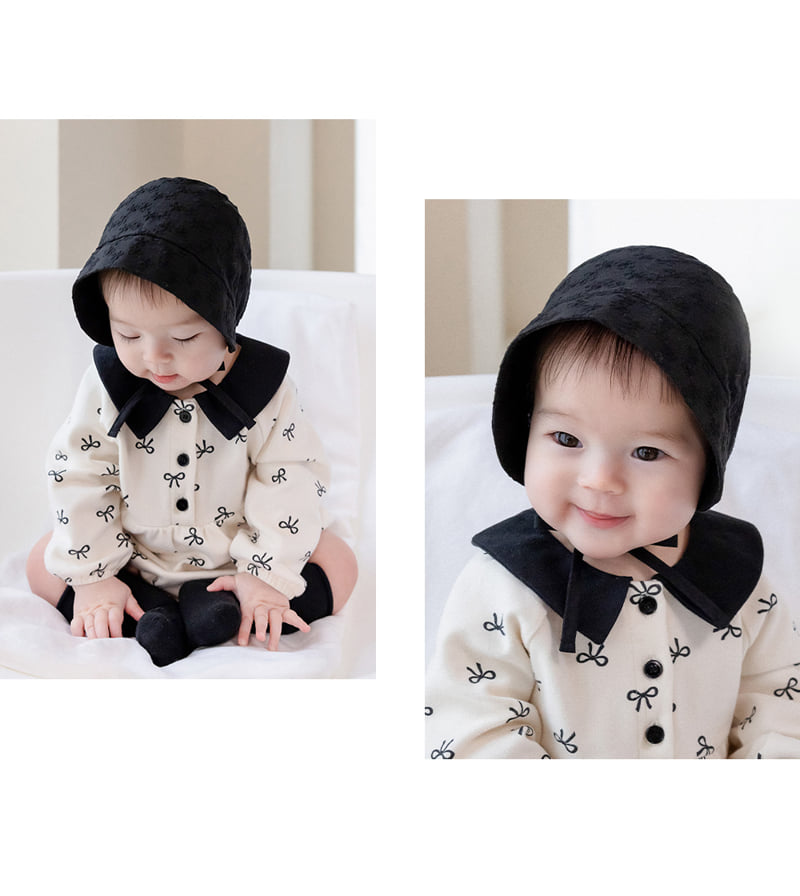 Kids Clara - Korean Baby Fashion - #smilingbaby - Hey Baby Bonnet - 4