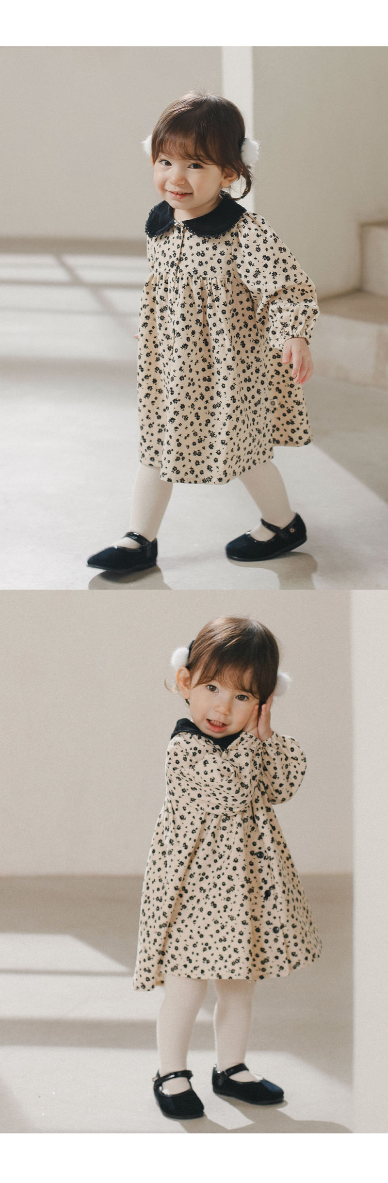 Kids Clara - Korean Baby Fashion - #babyboutique - Cozy Plain Baby Tights (set of 5) - 4