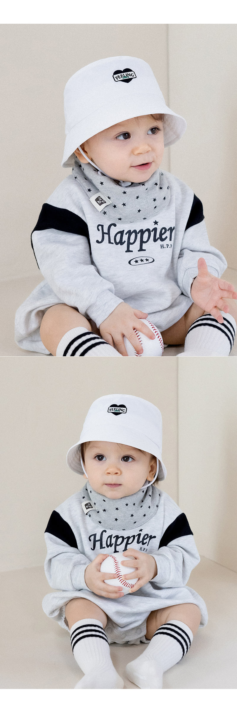 Kids Clara - Korean Baby Fashion - #babyboutiqueclothing - Genoa Anorak Baby Bucket Hat - 5