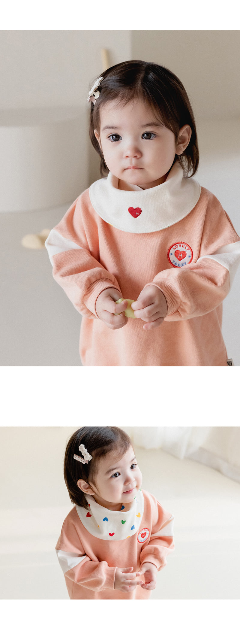 Kids Clara - Korean Baby Fashion - #babyboutiqueclothing - Jelly Bean Double-sided Baby Banana Bib - 3