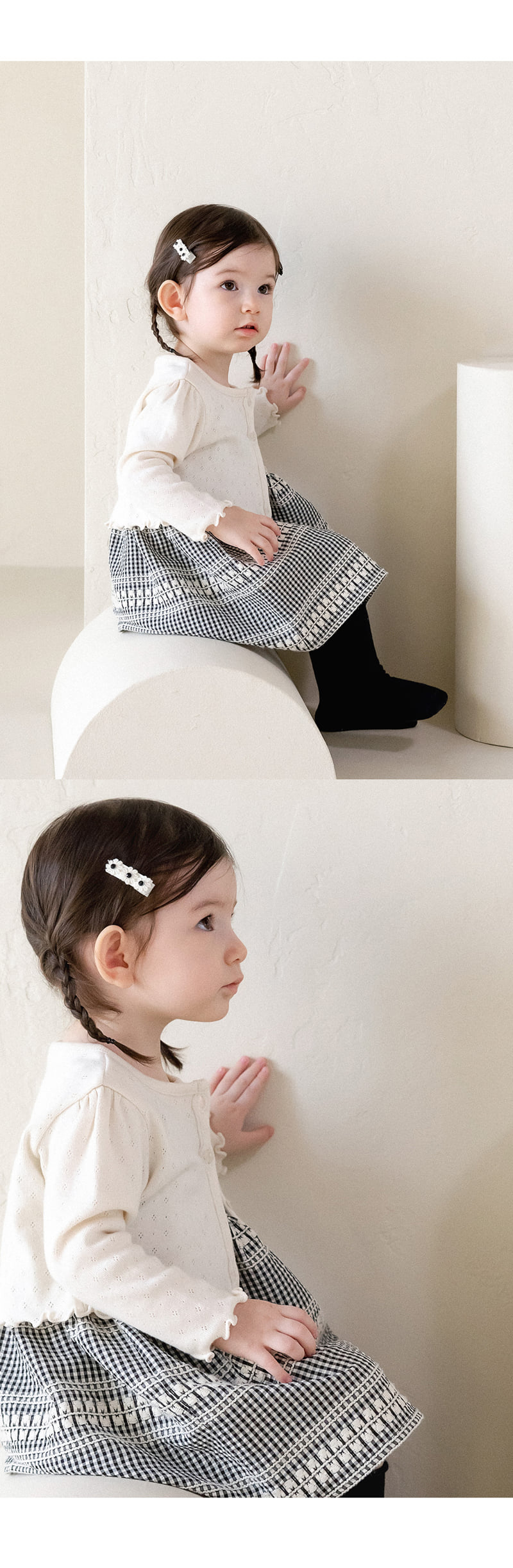 Kids Clara - Korean Baby Fashion - #babyboutiqueclothing - Flori Bustier Mini Baby One-piece - 6