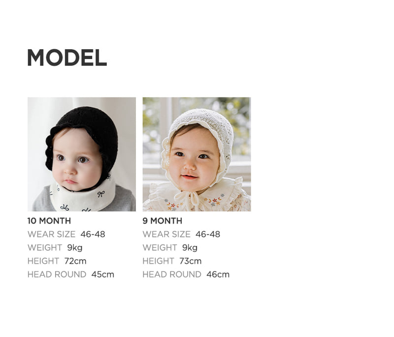 Kids Clara - Korean Baby Fashion - #babyboutiqueclothing - Ribbed Knit Baby Bonnet - 9