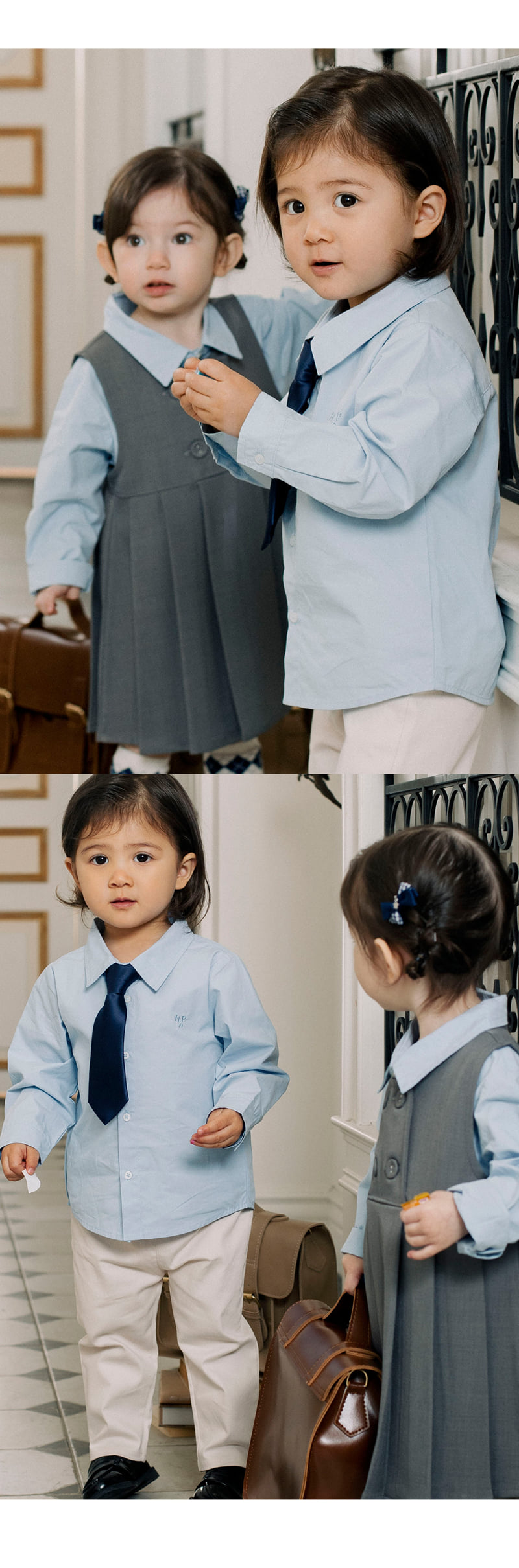 Kids Clara - Korean Baby Fashion - #babyclothing - Blair Baby Shirt - 2