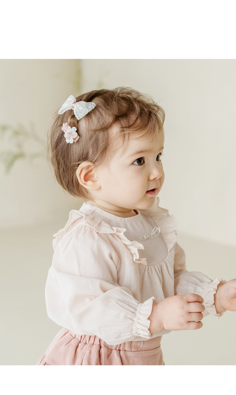 Kids Clara - Korean Baby Fashion - #babyclothing - Lavender Baby Hairpin Set-R (set of 5)