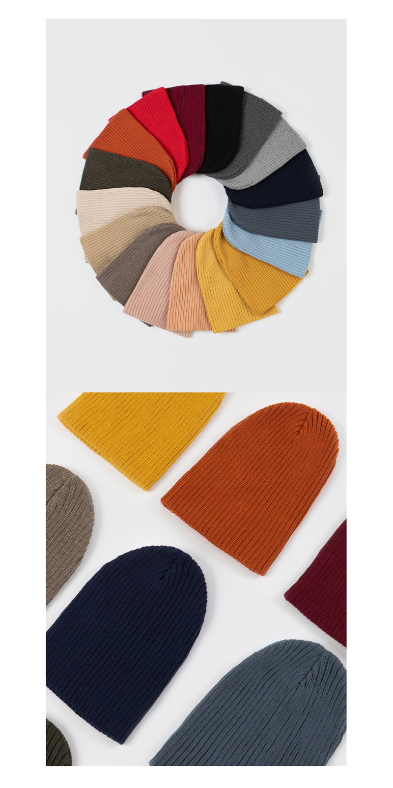 Kids Clara - Korean Baby Fashion - #babyclothing - Style Ribbed Beanie-R - 6