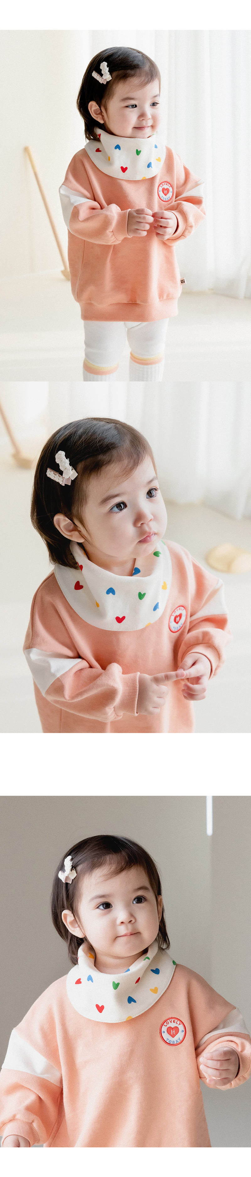 Kids Clara - Korean Baby Fashion - #babyboutiqueclothing - Jelly Bean Double-sided Baby Banana Bib - 4