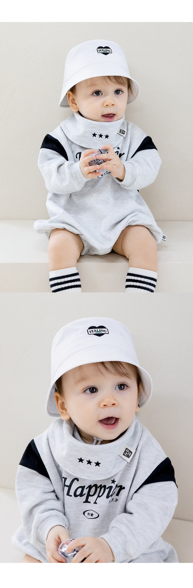 Kids Clara - Korean Baby Fashion - #babyclothing - Anders Double Sided Baby Banana Bib - 3