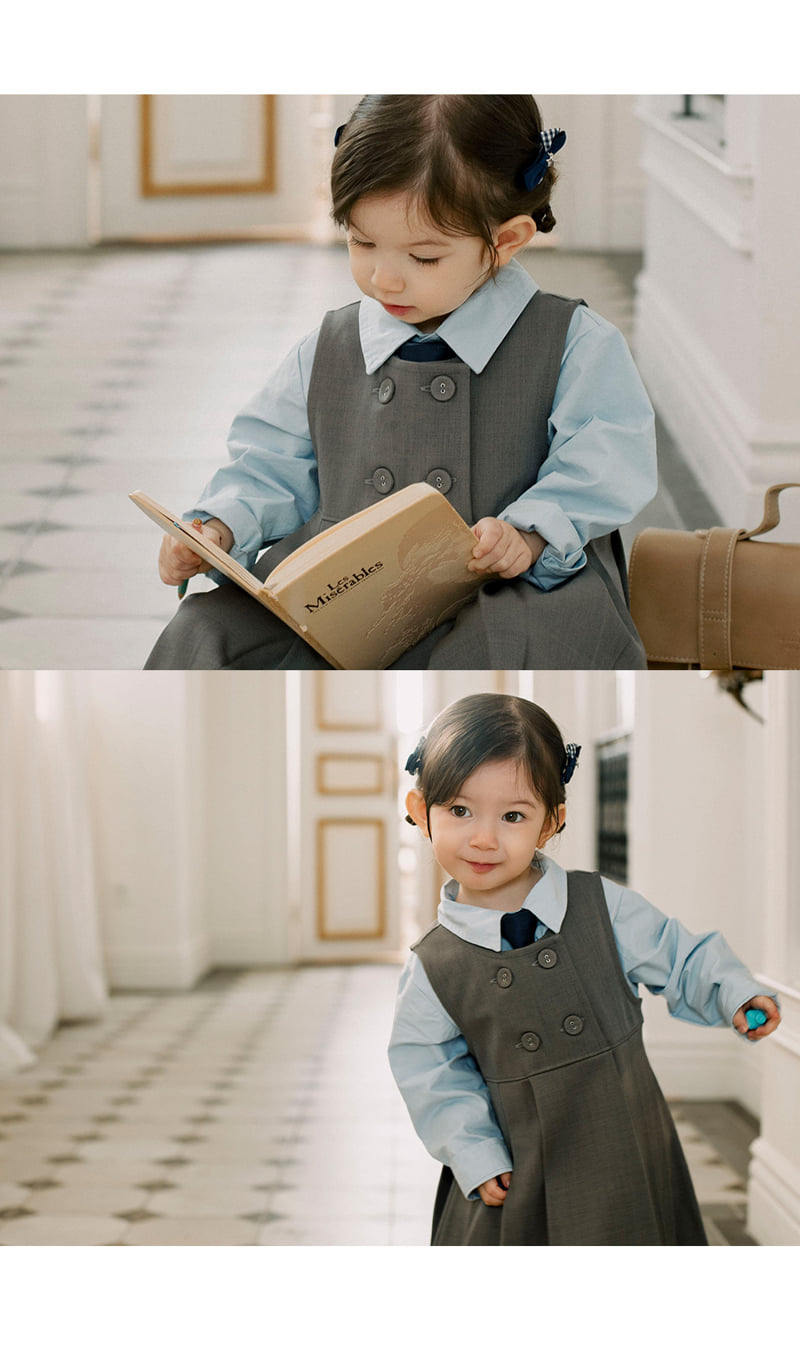 Kids Clara - Korean Baby Fashion - #babyfashion - Blair Baby Shirt - 3