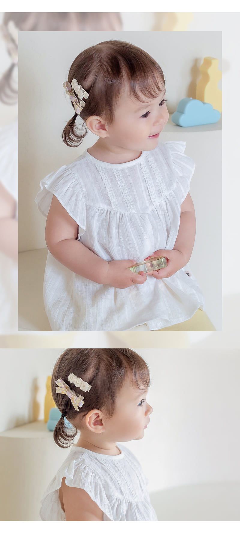 Kids Clara - Korean Baby Fashion - #babyclothing - Lerida Baby Hairpin Set-R (set of 5) - 4