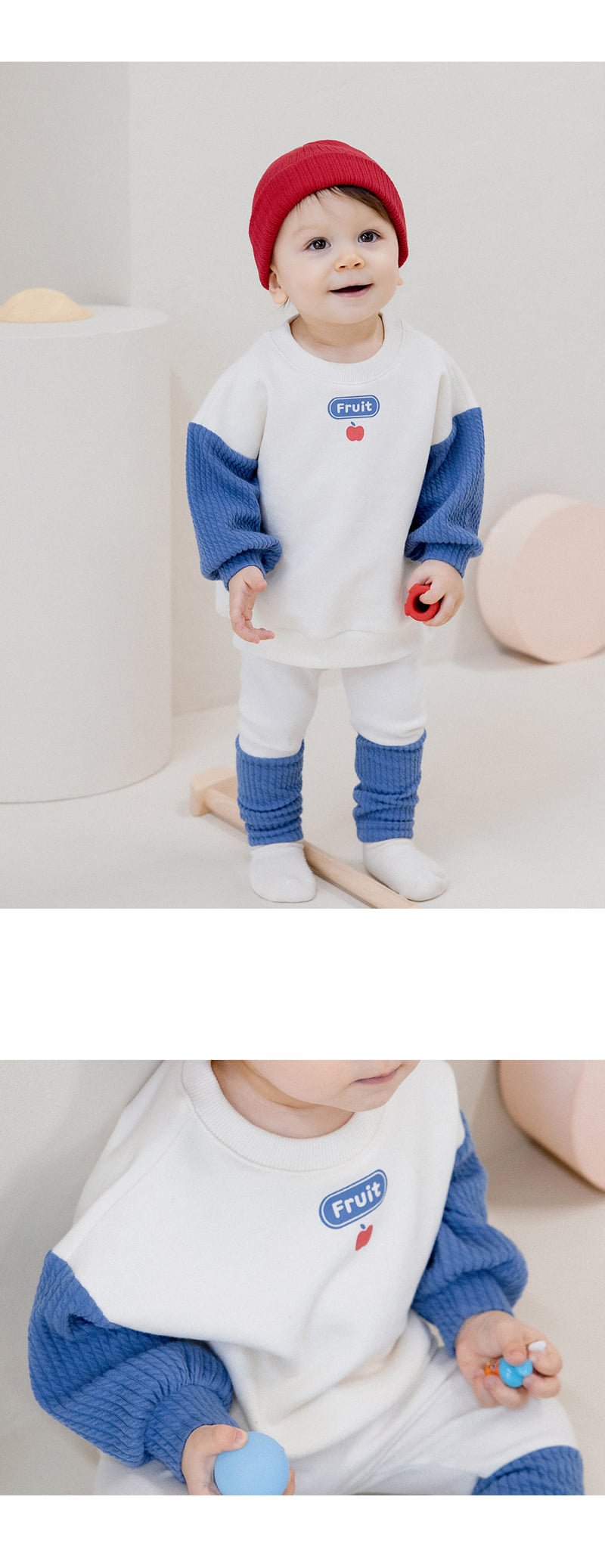 Kids Clara - Korean Baby Fashion - #babyfashion - Aden Baby Leggings Set-up - 2