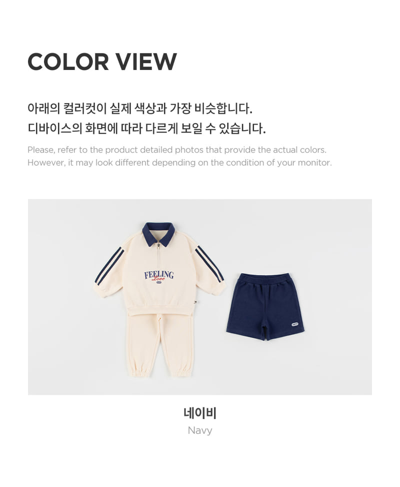 Kids Clara - Korean Baby Fashion - #babyfashion - Regan Three-piece Set-up_navy - 9
