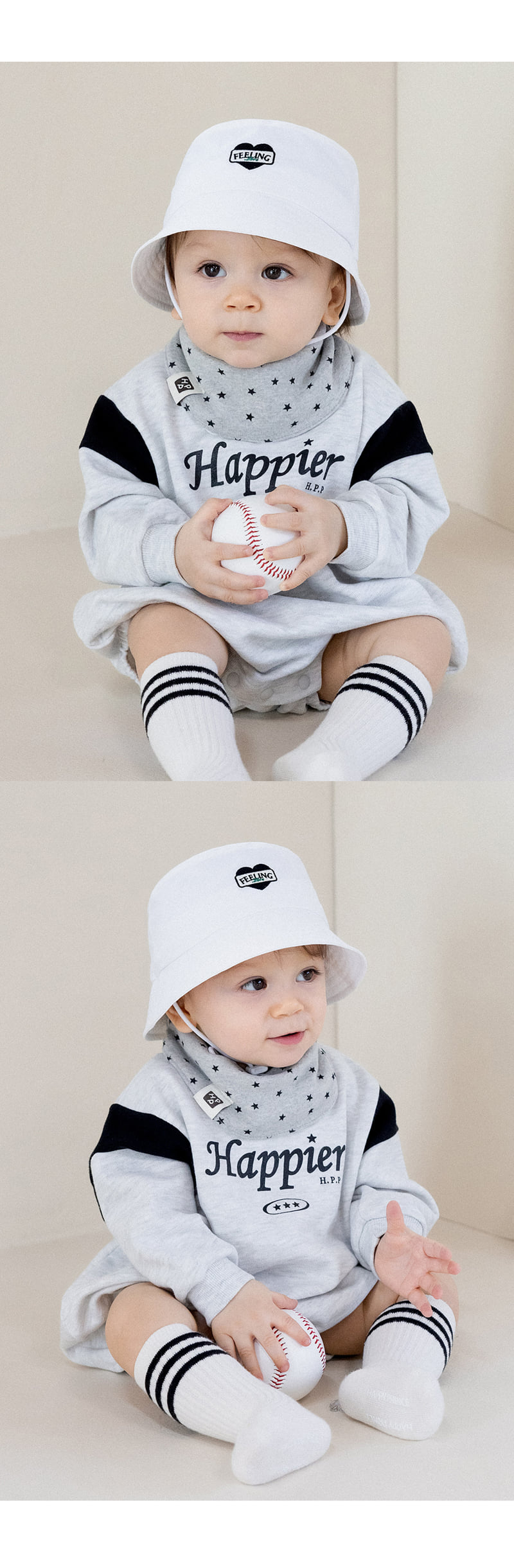 Kids Clara - Korean Baby Fashion - #babyclothing - Anders Double Sided Baby Banana Bib - 4