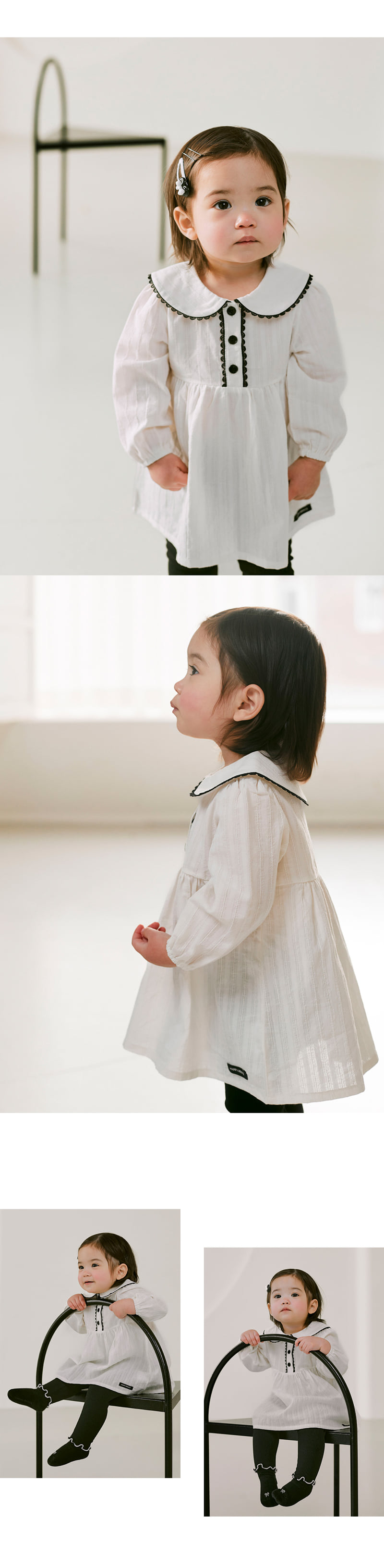 Kids Clara - Korean Baby Fashion - #babyfashion - Aver Mini Baby One-piece - 2