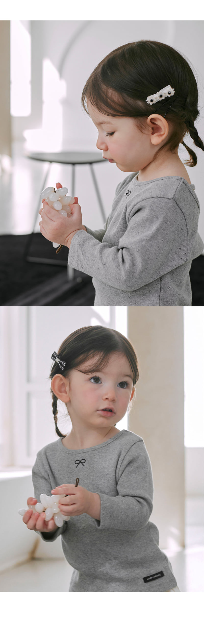 Kids Clara - Korean Baby Fashion - #babyfashion - Hiini Baby Hair Pin Set (set of 5) - 2