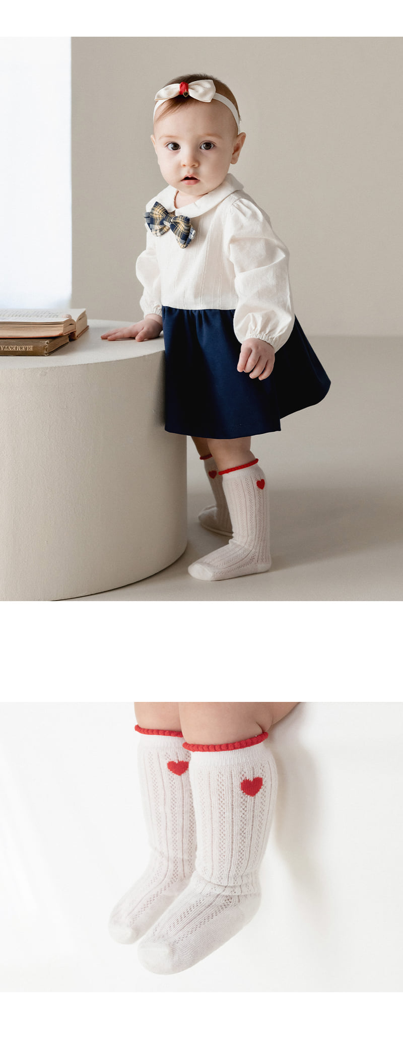 Kids Clara - Korean Baby Fashion - #babyfashion - Mii Baby Knee Socks (set of 5) - 2