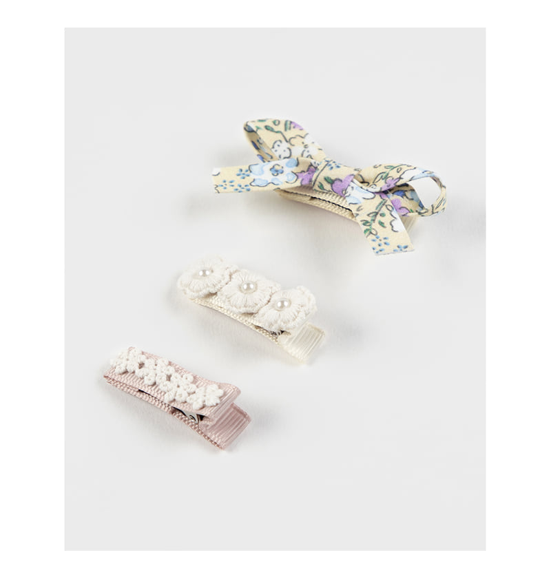 Kids Clara - Korean Baby Fashion - #babyfever - Lerida Baby Hairpin Set-R (set of 5) - 5