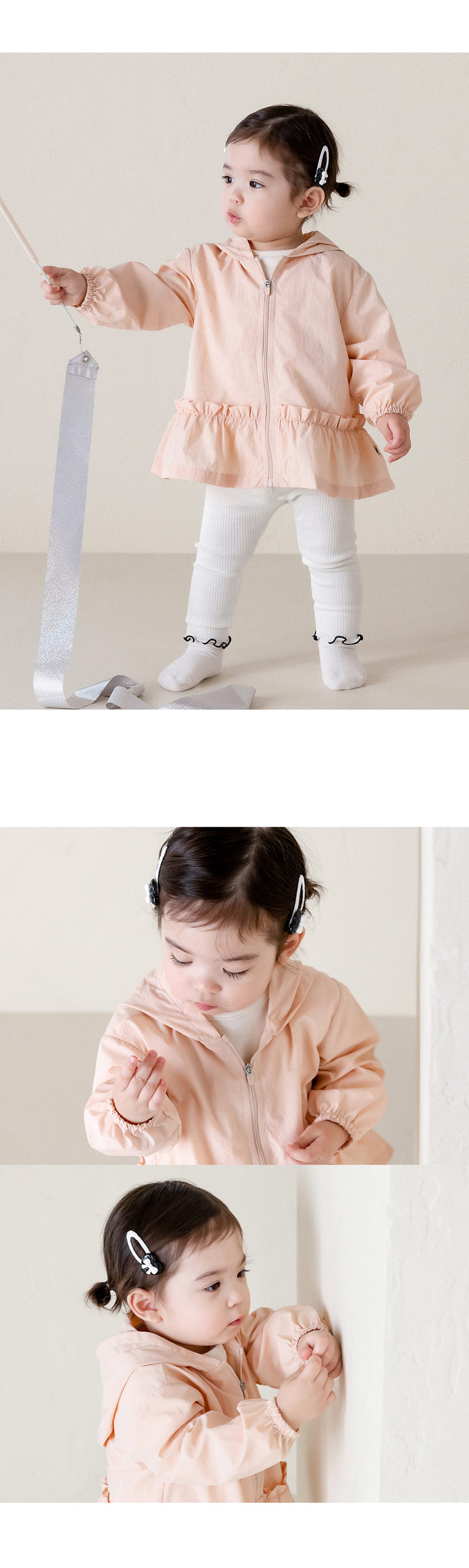 Kids Clara - Korean Baby Fashion - #babyfashion - Ponti Baby Hair Pin Set (set of 5) - 4