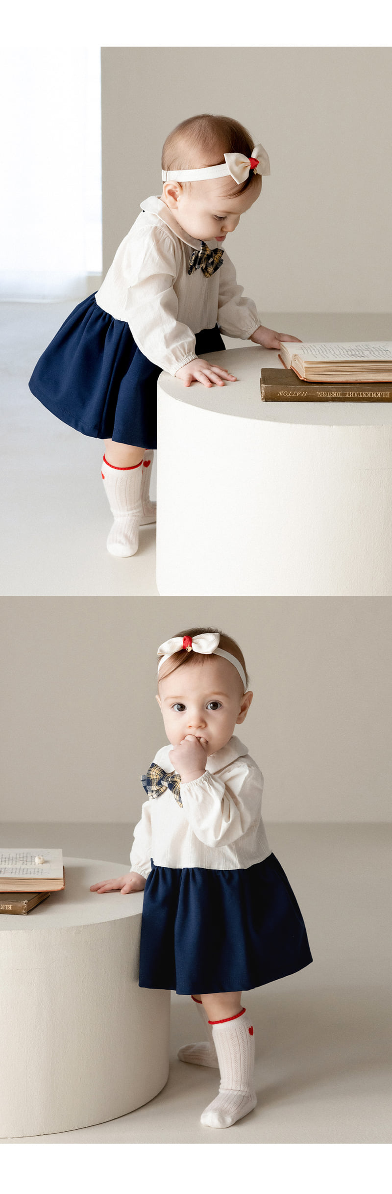 Kids Clara - Korean Baby Fashion - #babyfever - Mii Baby Knee Socks (set of 5) - 3