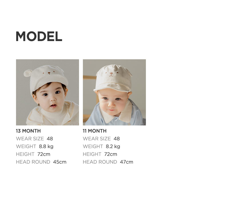 Kids Clara - Korean Baby Fashion - #babyfever - Gid Baby Wire Cap - 9