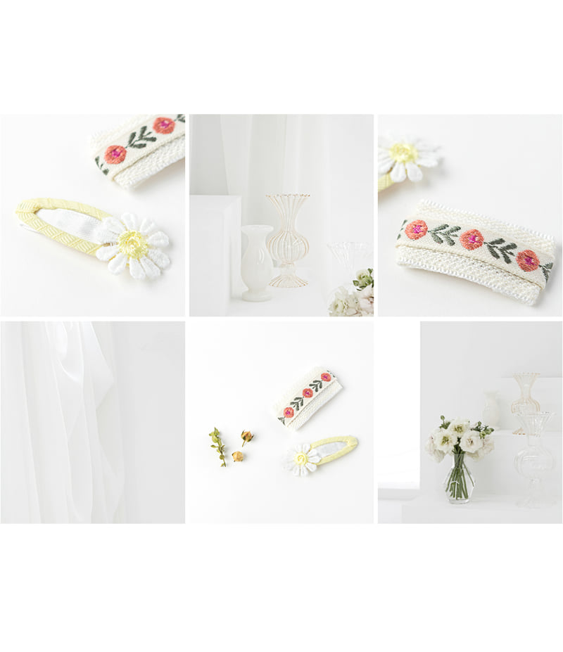 Kids Clara - Korean Baby Fashion - #babygirlfashion - Mua Baby Snap Pin SET-R (set of 5) - 5