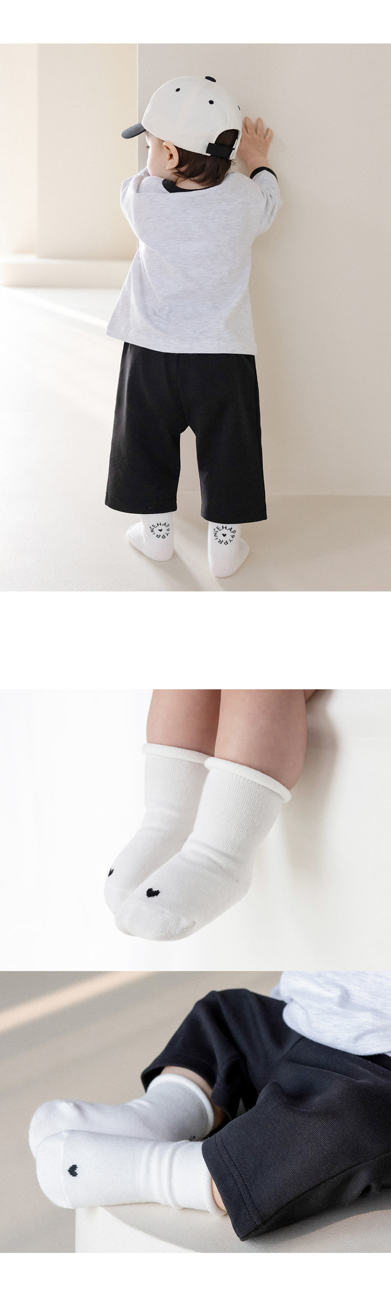 Kids Clara - Korean Baby Fashion - #babygirlfashion - Liu Rolling Baby Socks (set of 5) - 2