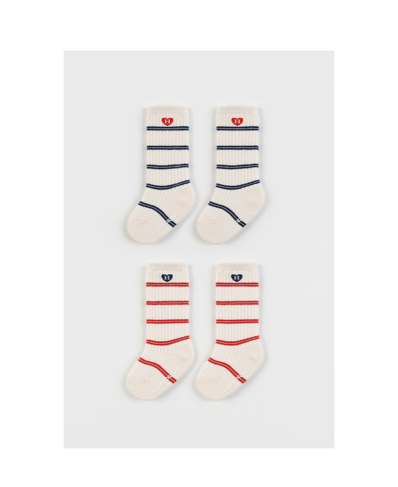 Kids Clara - Korean Baby Fashion - #babygirlfashion - Milo Baby Knee Socks (set of 5) - 4