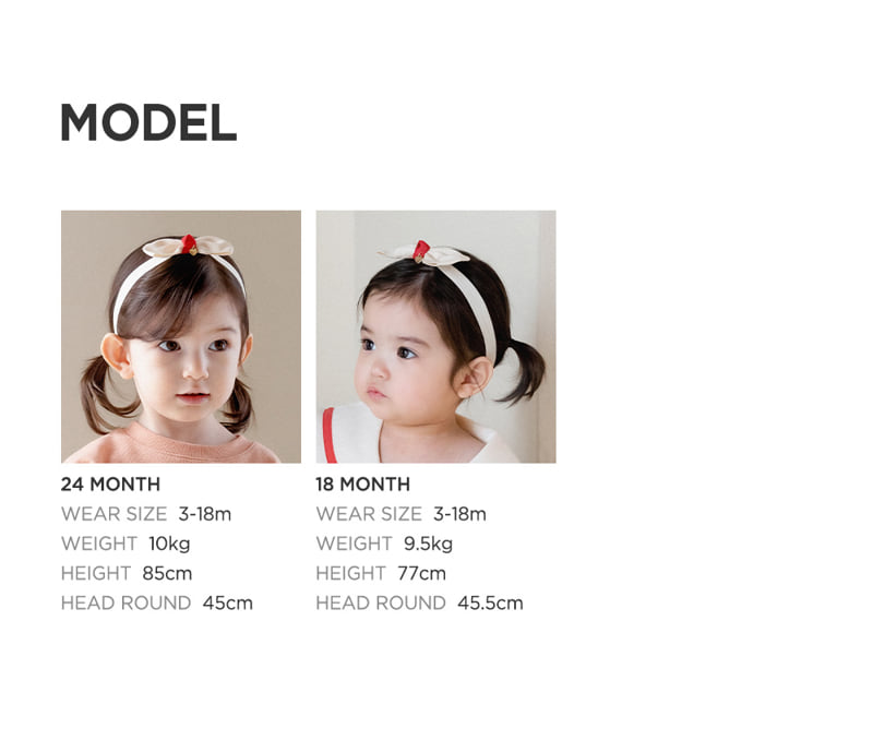 Kids Clara - Korean Baby Fashion - #babylifestyle - Somi Baby Hairband (set of 5) - 9