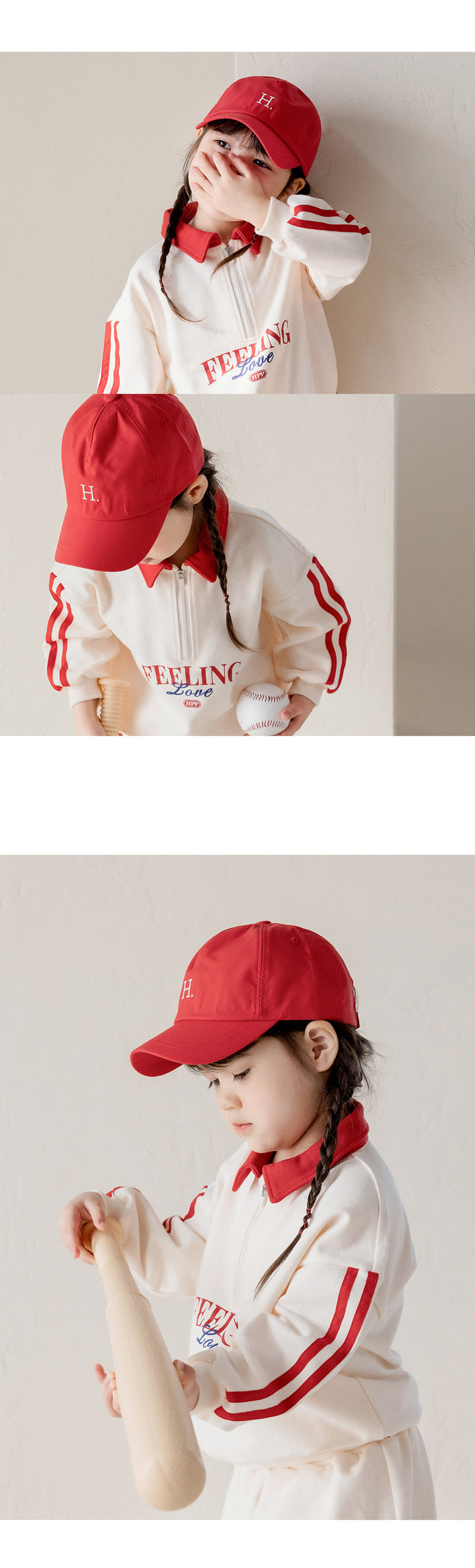 Kids Clara - Korean Baby Fashion - #babylifestyle - Haring Baby Ball Cap - 3